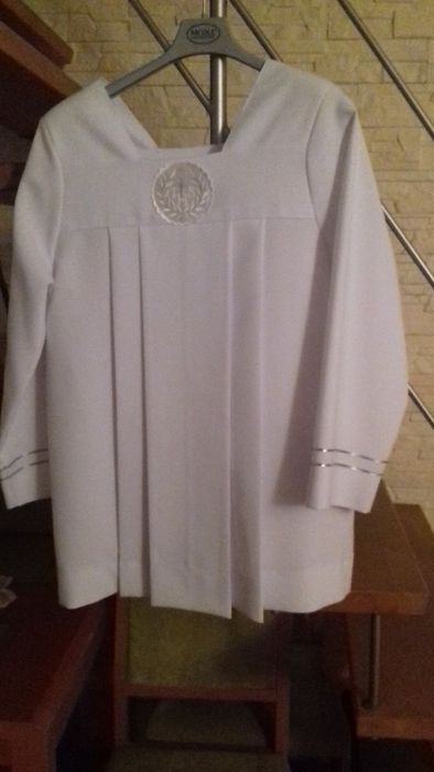 komża biała - idealny stan