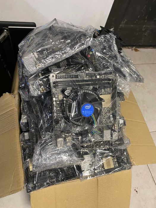 Комплект плата S1150 S1155 S1151 S1156 AM3+ i5 I7 DDR3 DDR4 I5 6400