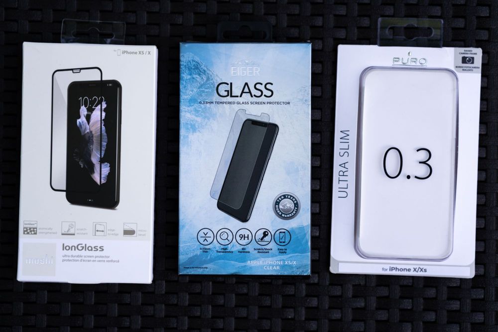 Szkło ochronne do iPhone XS i X jakość premium - Moshi Ion glass Japan