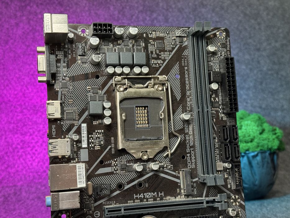 Гарантія! Gigabyte H410M H s1200 матплата Intel | TradeIn