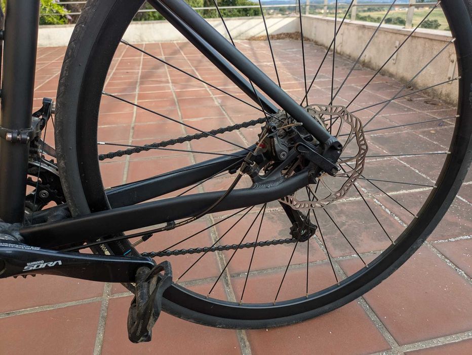 Bicicleta de estrada Triban RC500 tamanho M