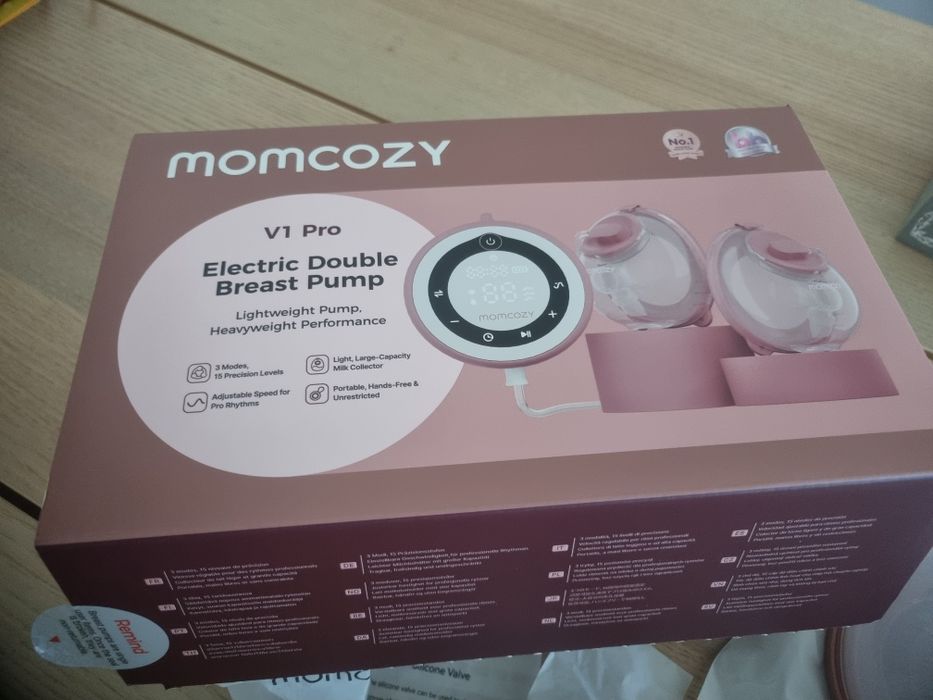 Bomba de leite Momcozy V1 Pro — hospital grade, usada 1 mês - garantia até 2029
