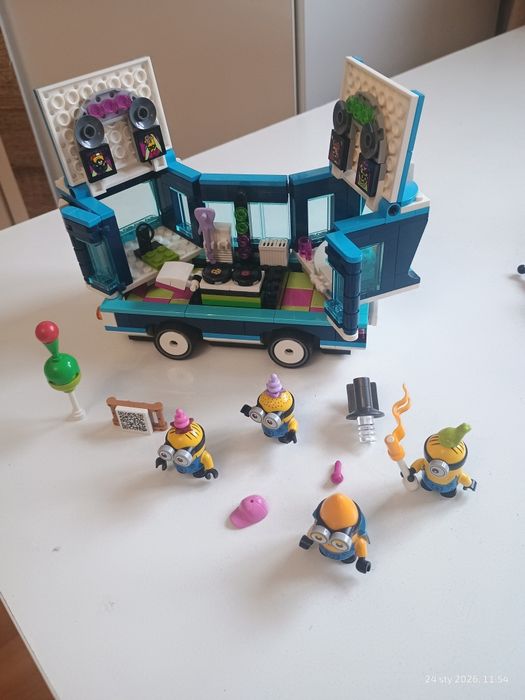 LEGO Despicable Me 4, Imprezowy autobus minionków, 75581