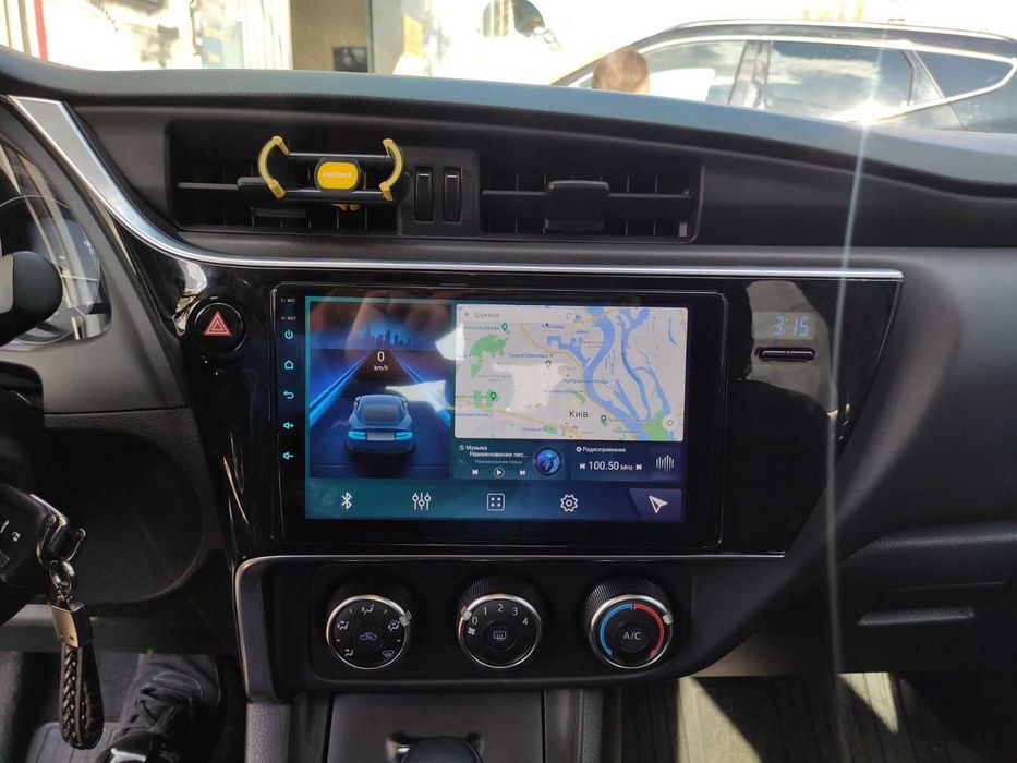 Штатная магнитола для Toyota Corolla E180 2016-2019 установка магнитол