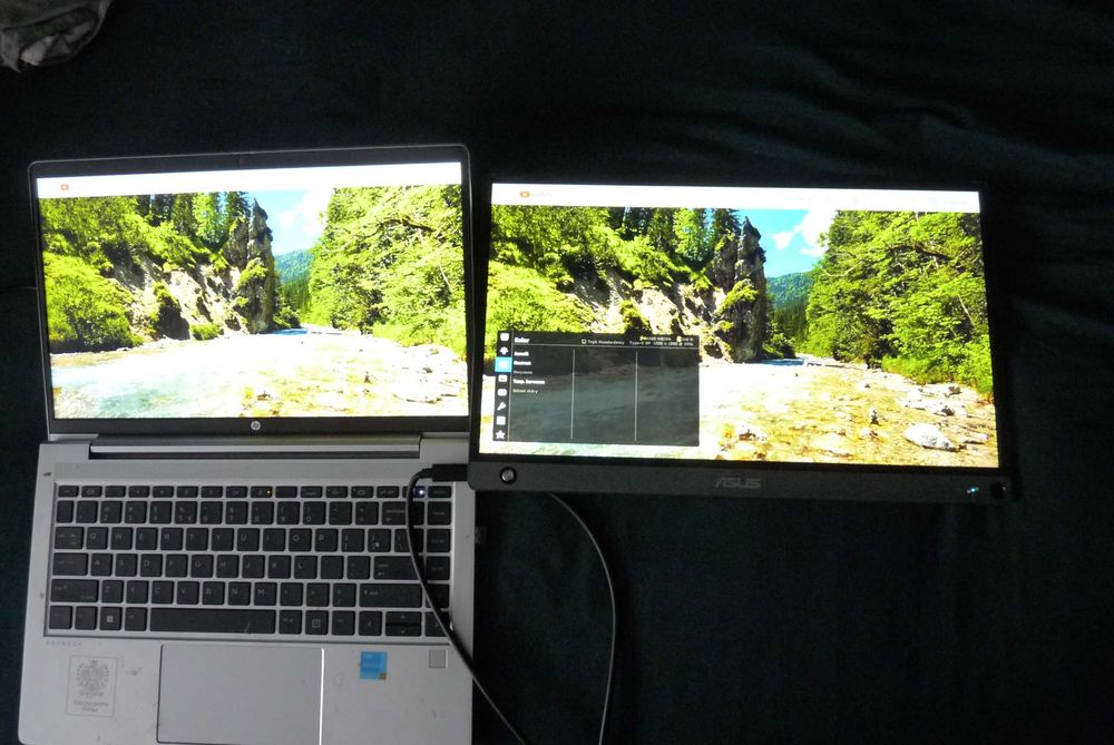 Monitor dotykowy ASUS MB16AMT 16 IPS 1080p USB-C HDMI Głośniki Bateria