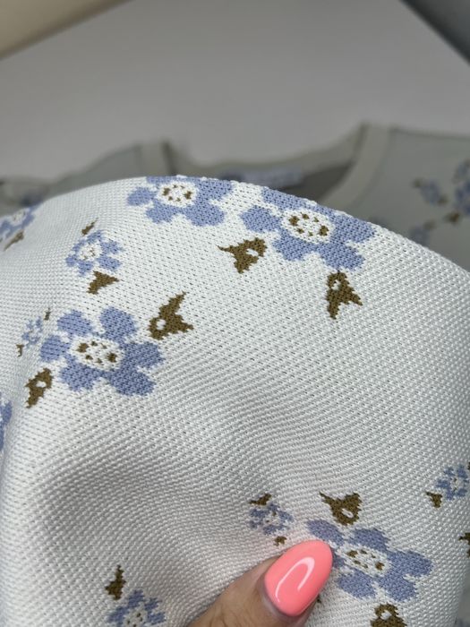 Блузка Zara з пишними рукавами ліхтариками