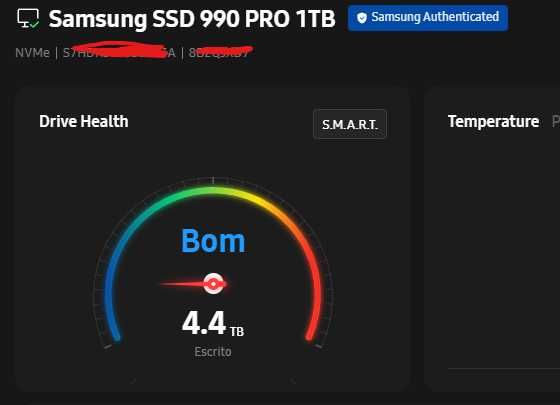 Disco interno SSD Samsung 990 Pro 1TB