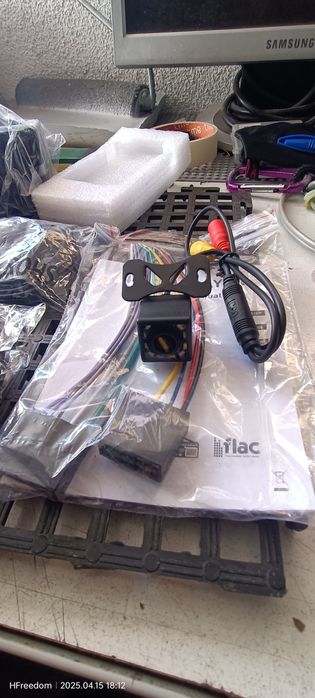 Auto rádio com câmera