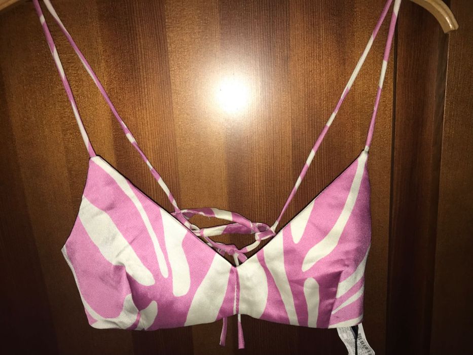 Hit sezonu stanik top panterka  zebra Zara