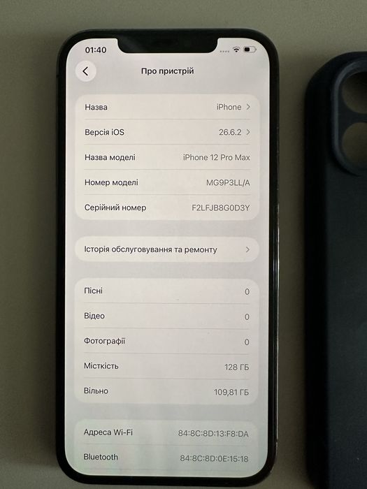 Iphone 12 pro max 128g