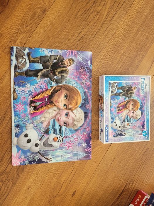 Frozen kraina lodu puzzle