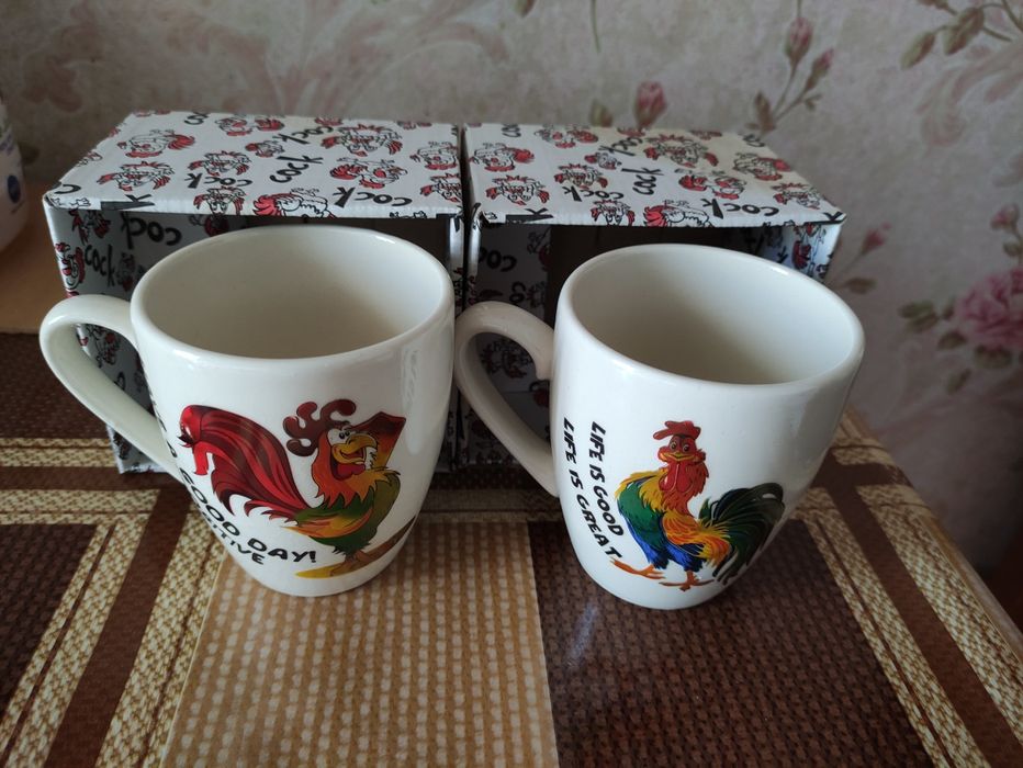 Продам чашки подарочные