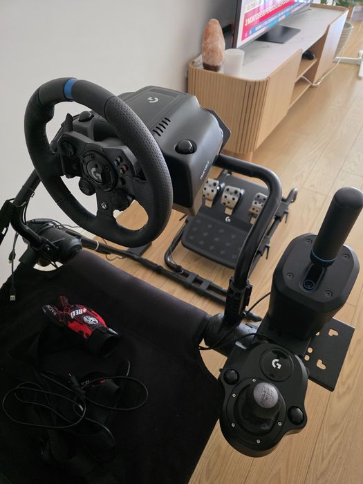 Simulador corrida Logitech COMPLETO!