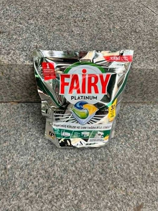 Kapsułki do zmywarki Fairy Platinum 30 szt. oryginalne nowe mocne