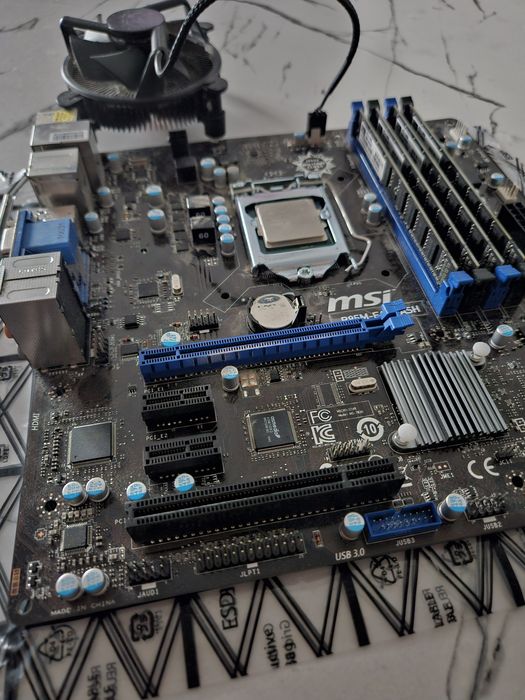 Plyta Glowna MSI + Procesor + 4x RAM 8GB DDR3