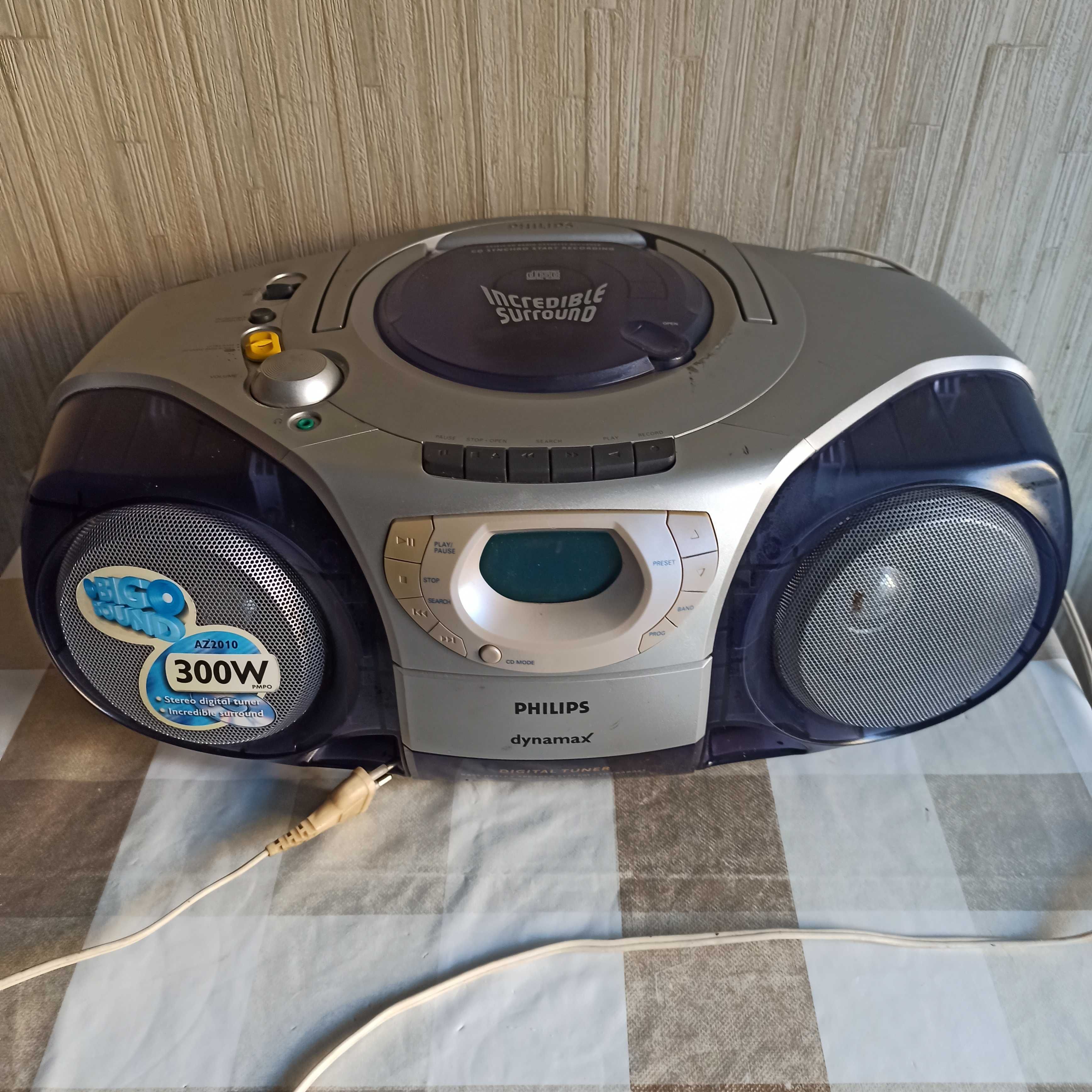 Магнітола, магнітофон Філіпс Philips dynamax model AZ2010/14: 800 грн ...