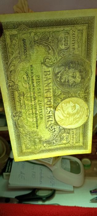 Banknot 500 zł 1919 +2