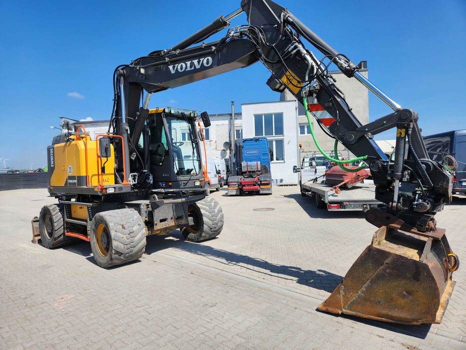 Koparka Kołowa Volvo EW 170 - 2019 r  -10300 Mth , zadbana, rototilt z łyżką