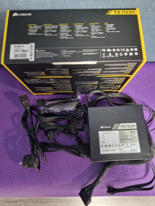 Блок живлення CORSAIR TX750M 750Watt, модульний