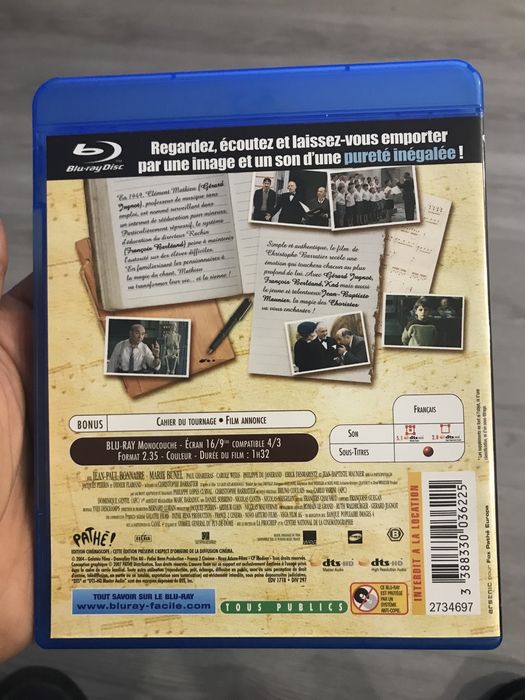 Les Choristes Bluray