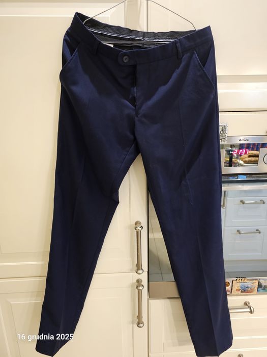 Spodnie męskie 60%wełna