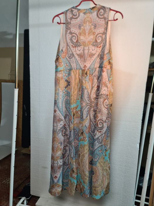 Vestido senhora verão multicolorido MANGO XL