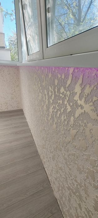 Внутренняя отделка ремонт Декоративная штукатурка Маляр  Плиточник