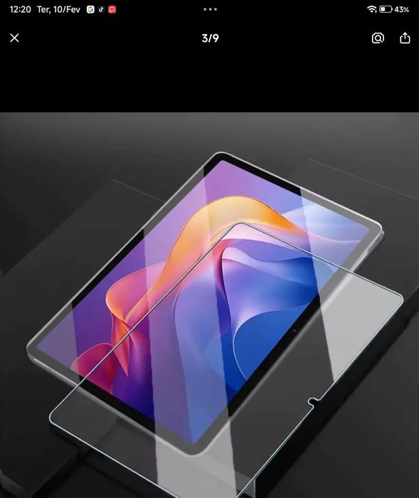 Capa tablet + Película Redmi Pad 2 de 2025