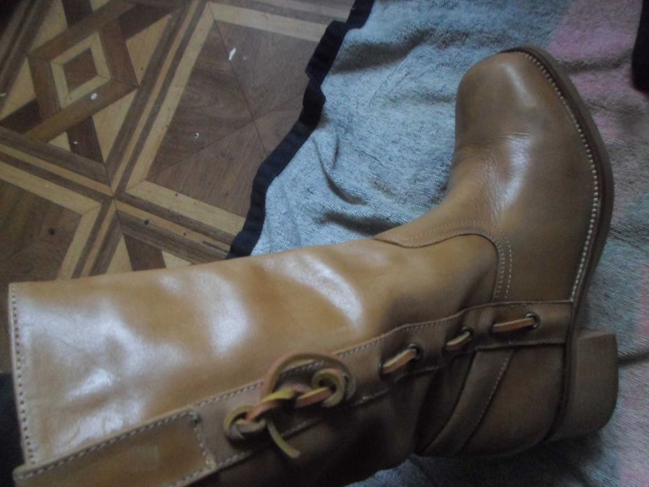 Байкерские сапоги Wrangler 40/41/42 кожа