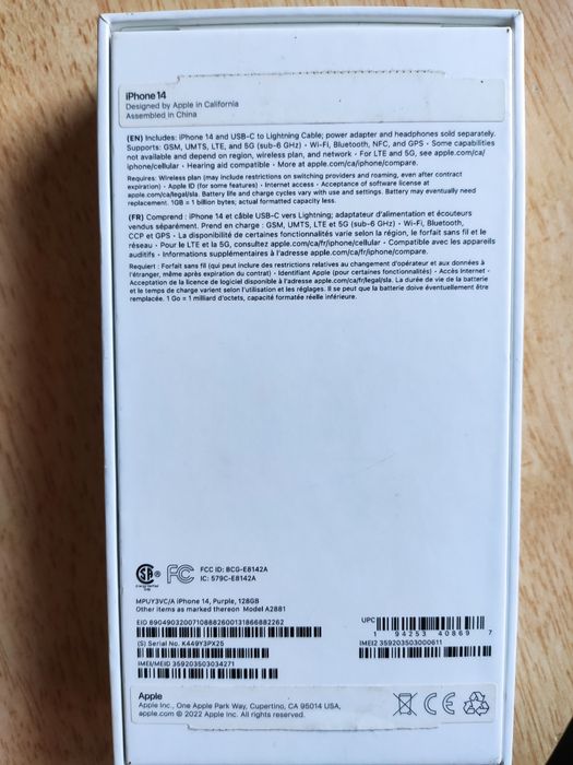 Iphone 14 128gb como novo!
