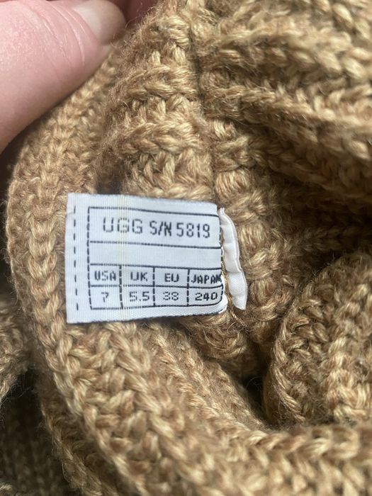 Високі вʼязані Ugg