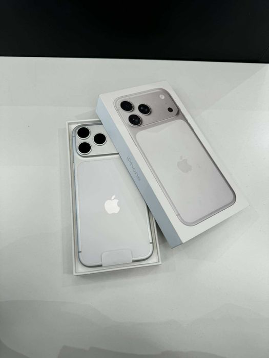 FV23% | OSTATNIA SZTUKA! iPhone 17 Pro Max 256GB Silver | 2 lata gwarancji | NIEAKTYWOWANY