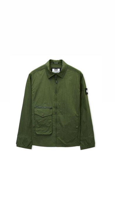 Овершорт Weekend Offender Vinnie Overshirt Forest Green Оригінал