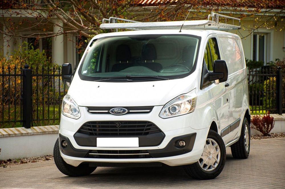 Ford Transit Custom  2.0D-130Ps-Fv23%-Netto-Gwarancja-Nawigacja-3-osobowy-Vat1