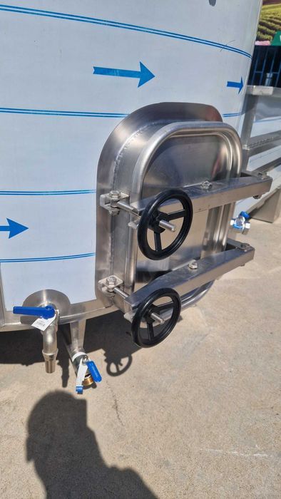 Cuba Inox 2500 Litros Com 2 Portas NOVO