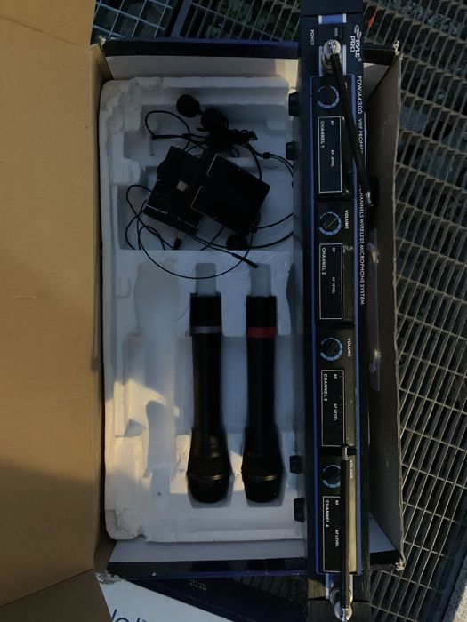 PDWM4300 Pyle bezprzewodowy mikrofon
