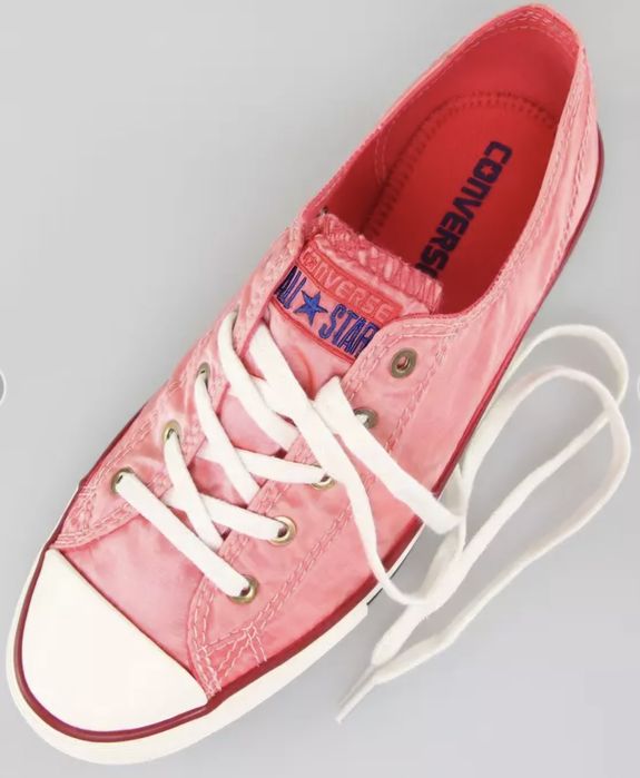 Nowe trampki converse damskie rozmiar 37 satynowy róż