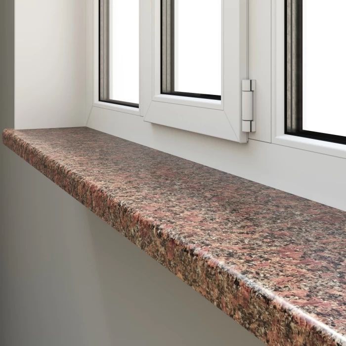 Гранітні підвіконня, стільниці, сходи на замовлення.