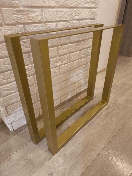 Nogi do stołu 72x70cm złote