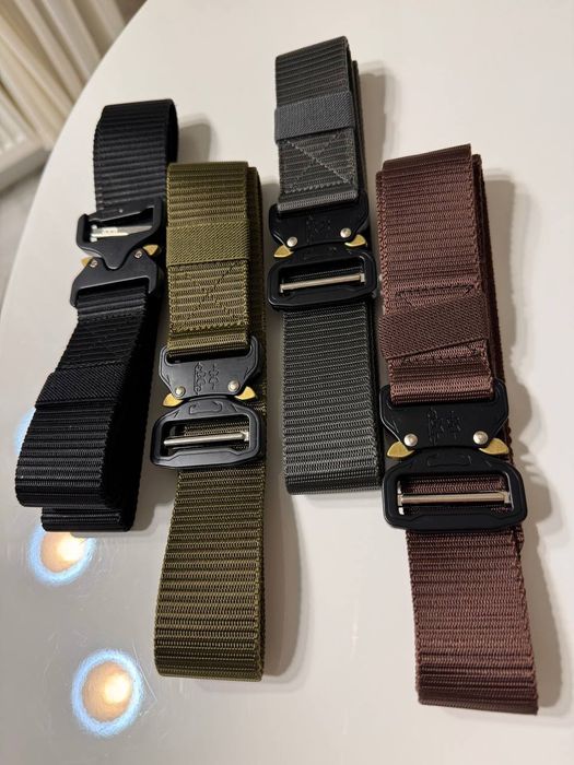 Ремінь туристичний, тактичний в асортименті, пряжка  COBRA.