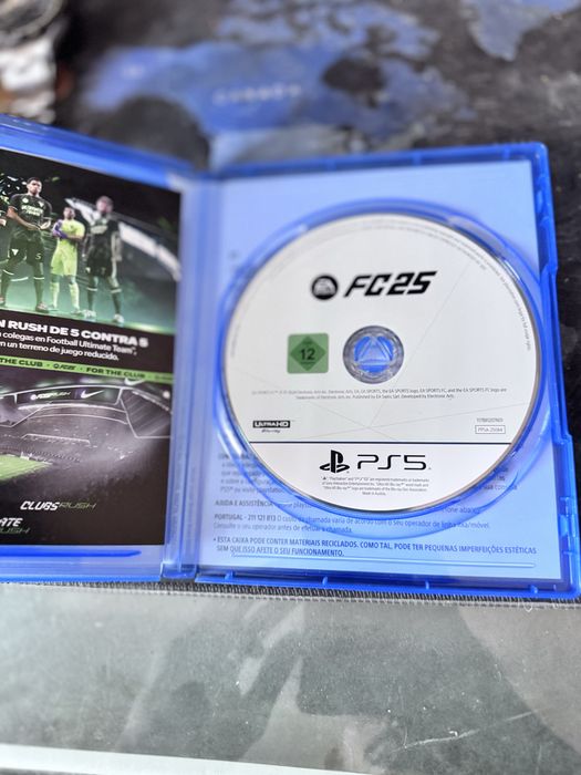 MK1, UFC 5 e FC 25 para Ps5