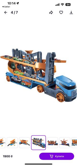 Трек hot wheels як новий!