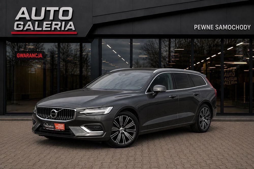Volvo V60 Perfekcyjny INCRIPTION B4 197 PS Skóra Kamera Navi Elektr Klapa  MAX