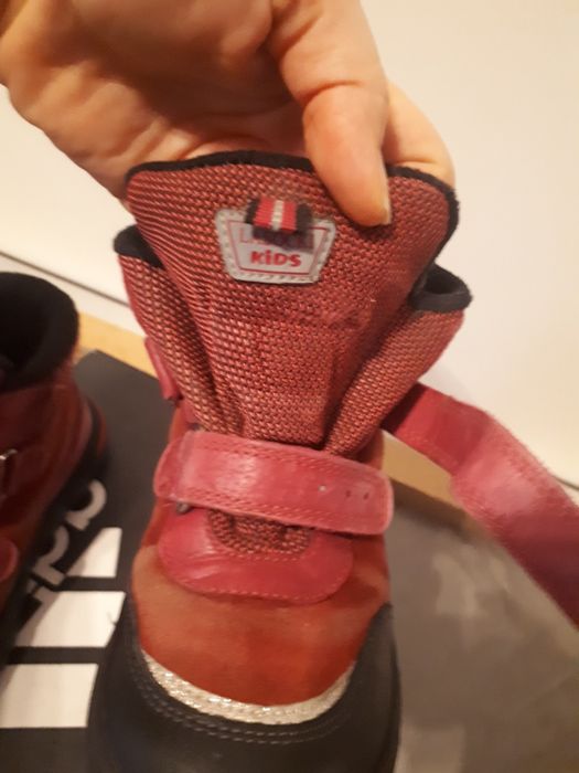 Kozaki dziewczęce skóra r. 27