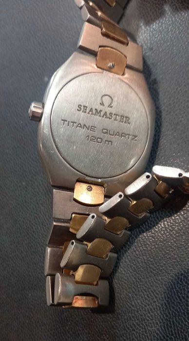 OMEGA SEAMASTER POLARIS  -  1990 Titânio e Ouro  - IMPECÁVEL ! 915787055