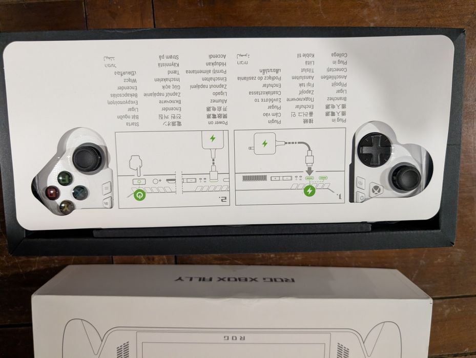 Consola Portátil ASUS ROG Xbox Ally - 7'' - AMD Ryzen Z2 A - RAM: 16 GB - 512 GB - Branco - Nova c/garantia