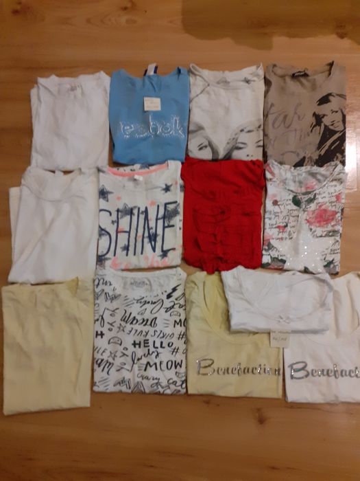 1 szt Bluzeczki długi rękaw 158/164