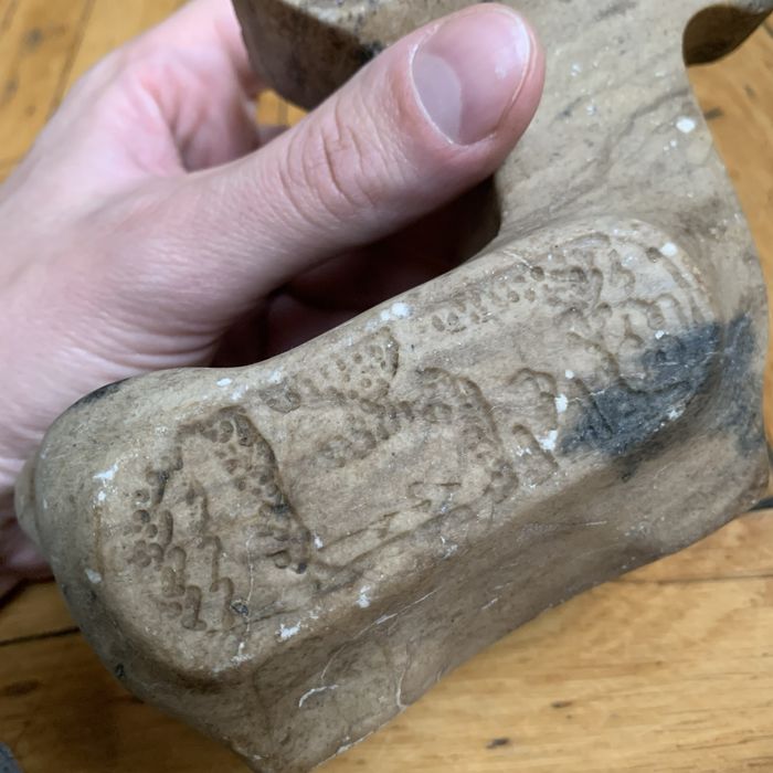 Попільничка олень камінь пепельница