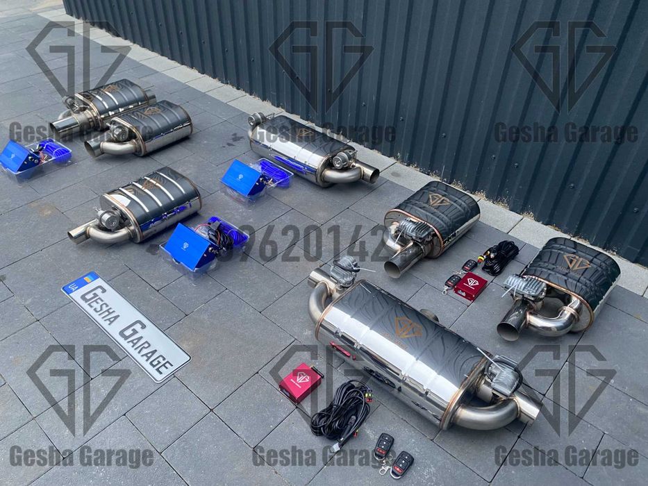 Керований глушник із вакуумним електричним клапаном 51 мм 63 мм 76 мм