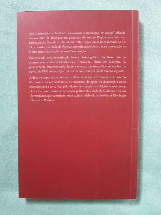 Há Constituição em Coimbra, de José Domingues e Vital Moreira
